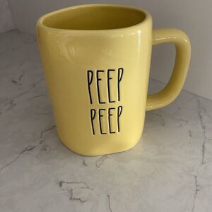 Rae Dunn Easter Coffee Mug Ceramic Peep Peep Ltd. Edition Artisan Collection